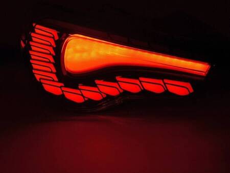 Lampy diodowe LED smoke OLED do Toyota GT86 12-21