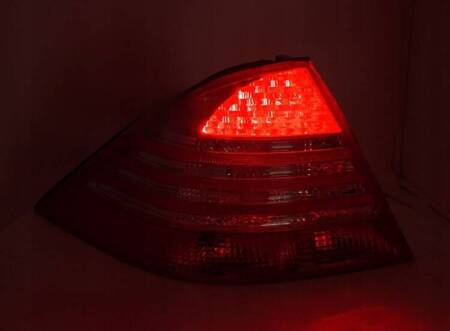 Lampy diodowe RED-SMOKE LED do Mercedes W220 98-05