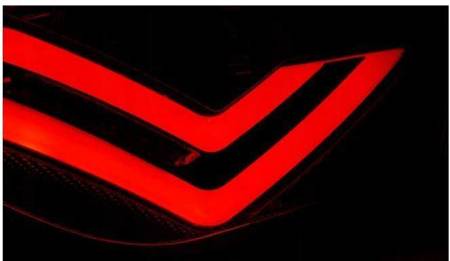 Lampy diodowe Seat Ibiza 6j 3d 08-12 red white led