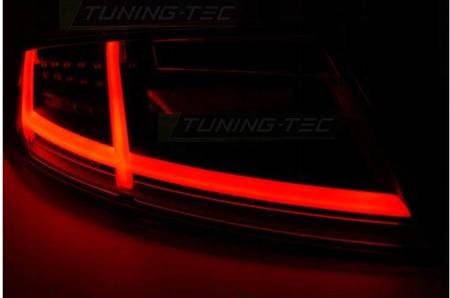 Lampy diodowe audi tt 06-14 red white led bar dts