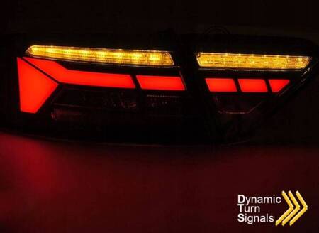 Lampy diodowe red-white LED do AUDI A5 11-16 LIFT