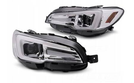 Lampy full led drl chrome do Subaru Wrx 14-22