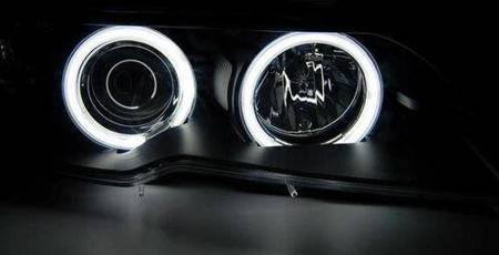 Lampy przednie BMW E46 Coupe Cabrio ANGEL EYES CCF