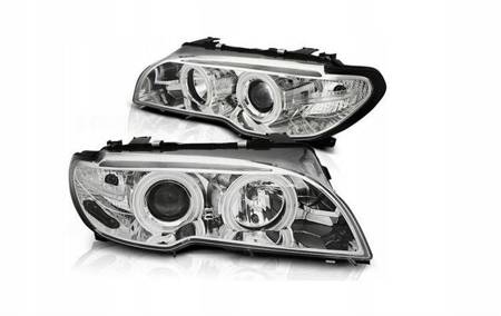 Lampy przednie BMW E46 Coupe Cabrio ANGEL EYES CCF