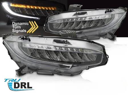 Lampy przednie do Honda Civic X 16-21 Full LED