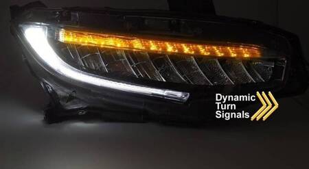 Lampy przednie do Honda Civic X 16-21 Full LED