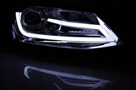 Lampy reflektory VW Jetta vi 11- chrome led drl