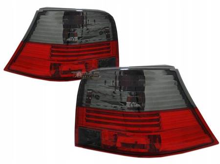 Lampy tylne VW Golf 4 IV DEPO SMOKE RED