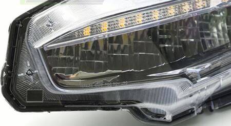 Lewa lampa led reflektor do Honda Civic x 16-21