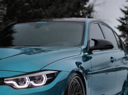 NAKŁADKI LUSTEREK BMW F20 F30 F36 X1 M2 GLOSS BL