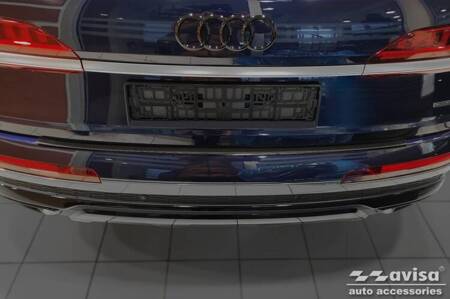 Nakładka na zderzak tylny Audi Q7 2 (Czarna)