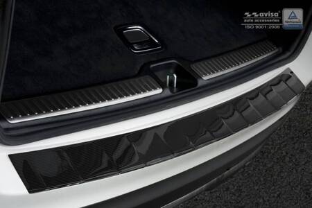 Nakładka na zderzak tylny do Mercedes GLC X253 (Carbon Fiber)