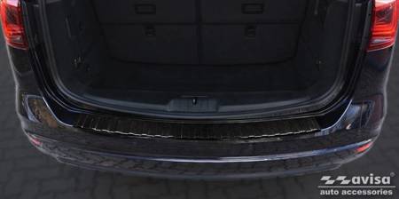 Nakładka na zderzak tylny do Seat Alhambra 2 (Carbon Fiber)