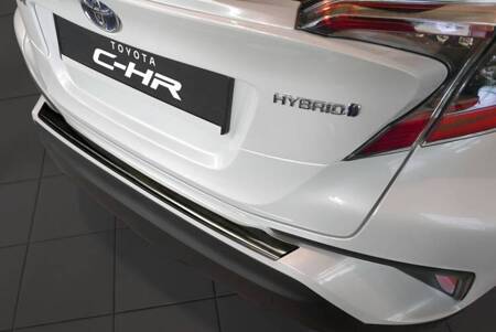 Nakładka na zderzak tylny do Toyota CH-R (Czarna)