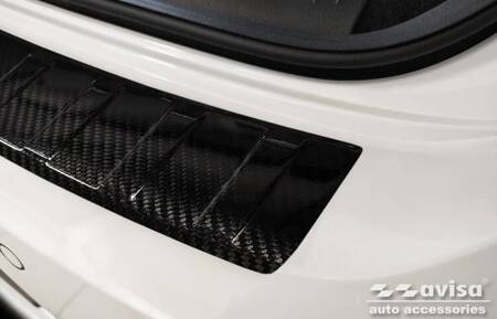 Nakładka na zderzak tylny do Volkswagen Arteon (Carbon Fiber)