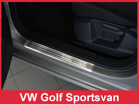 Nakładki progowe Volkswagen Golf Sportsvan (Stal)