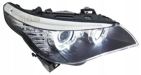 Reflektory lampy przednie BMW E60 / E61 BLACK RING