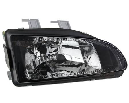 Reflektory lampy przednie Honda Civic BLACK