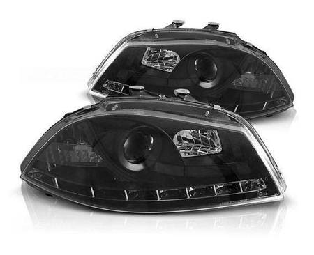 Reflektory lampy przednie Seat Ibiza 6L Daylight B