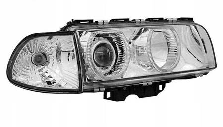 Reflektory przednie BMW E38 CHROM RINGI