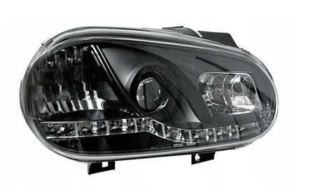 Reflektory przednie VW Golf IV BLACK DAYLIGHT