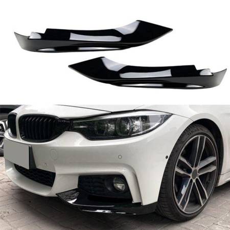 SPLITERY BMW F32 F33 F36 M-TECH GLOSSY BLACK