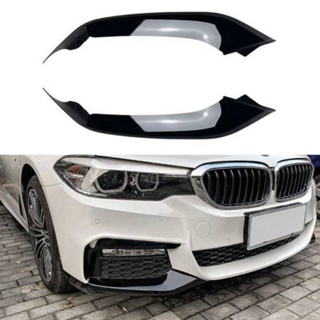 SPLITERY BMW G30 G31 17-20 GLOSSY BLACK M-TECH