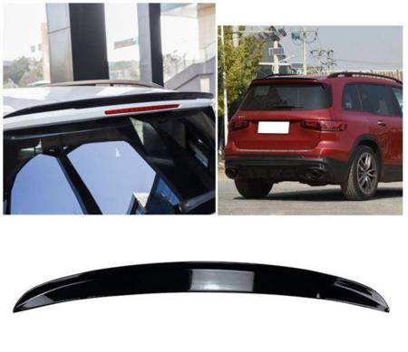 SPOILER DACHOWY MERCEDES GLB X247 CZARNY POŁSYK