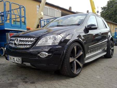 STOPNIE PROGOWE MERCEDES ML W164 05-11