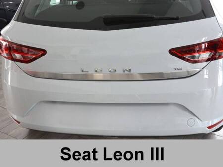 Seat Leon 3 Listwa ozdobna na klapę bagażnika