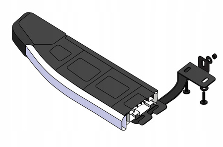 Stopnie boczne progi JEEP CHEROKEE KL 2014-