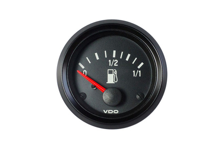 Wskaźnik poziomu paliwa VDO rurowy 52mm 12V