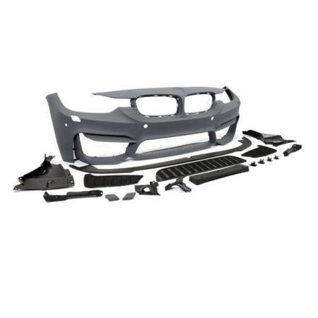 ZDERZAK BMW F30 F31 13-18 LOOK M3 PDC SPLITER