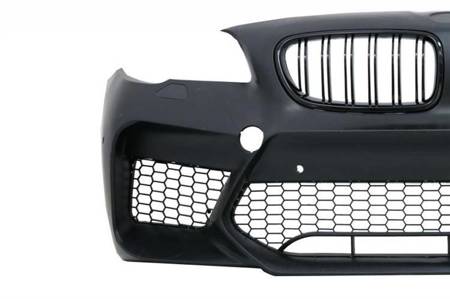 ZDERZAK P. BMW F10 LOOK G30 M5 PDC 10-17 GRILL