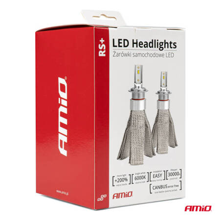 Żarówki samochodowe LED RS+ Series H7-1 50W slim