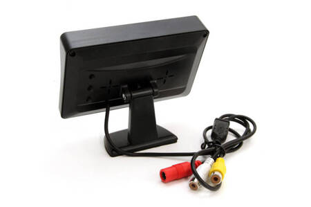 Zestaw czujników parkowania TFT01 4,3" z kamerą HD-305 LED 4 sensory czarne wewnętrzne