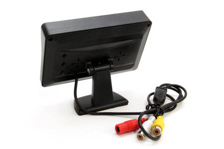 Zestaw czujników parkowania TFT01 4,3" z kamerą HD-307-IR 4 sensory czarne "GOLD"