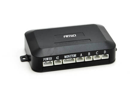 Zestaw czujników parkowania TFT01 4,3" z kamerą HD-315-LED 4 sensory srebrne