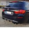 DYFUZOR BMW F10 F11 10-18 LOOK M5 CARBON BLACK