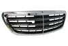 GRILL MERCEDES W222 S KLASS 13- BLACK CHROME