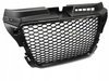 Grill atrapa AUDI A3 08-12 RS LOOK GLOSSY BLACK