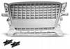 Grill atrapa sport srebrny do Audi Q5 2008-09.2012