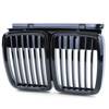 Grill nerki BMW E30 87-94 Single Gloss Black