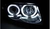 LAMPY SOCZEWKOWE AUDI A4 B5 94-98 CHROM RINGI CCFL