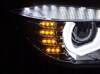 LAMPY XENON D1S BLACK LED do BMW F30 F31 11-15