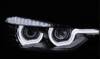 LAMPY XENON D1S BLACK LED do BMW F30 F31 11-15