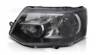 Lampa lewa reflektor black tyc do VW t5 10-15