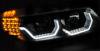 Lampy Bmw E90 E91 05-08 3d led black ringi 3d