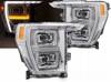 Lampy FULL LED CHROME do Ford F150 MK14 20-23