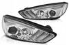 Lampy Ford Focus III mk3 15-18 chrome drl led dts